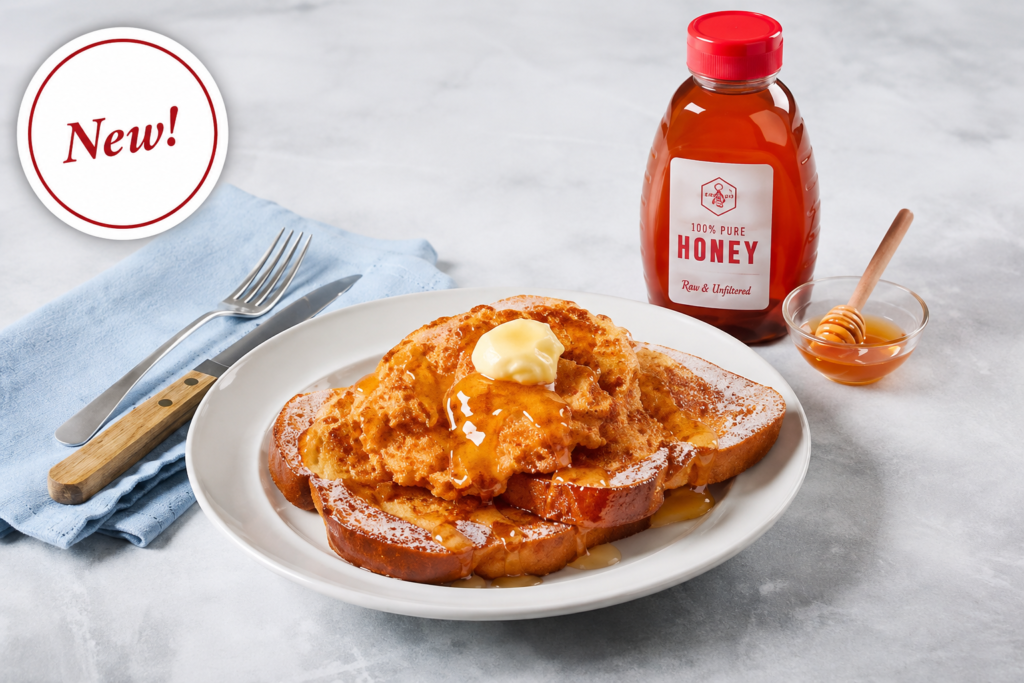 Honey Butter Chicken and French Toast
