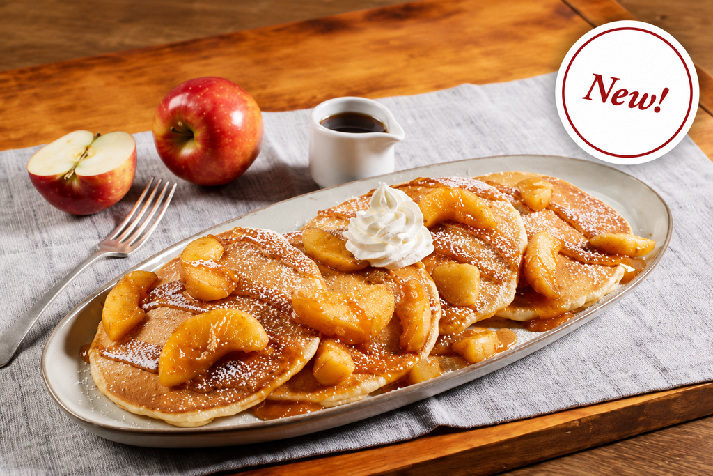 Caramel Apple Hotcakes