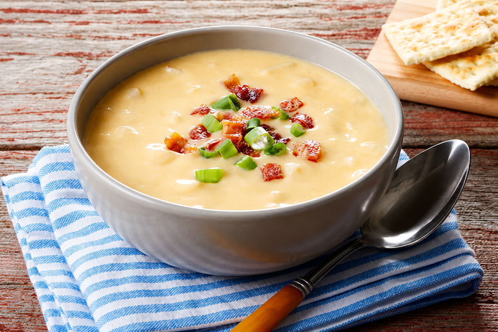 Cheddar Baked Potato Soup 1