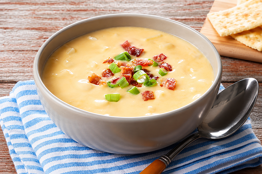 Cheddar Baked Potato Soup