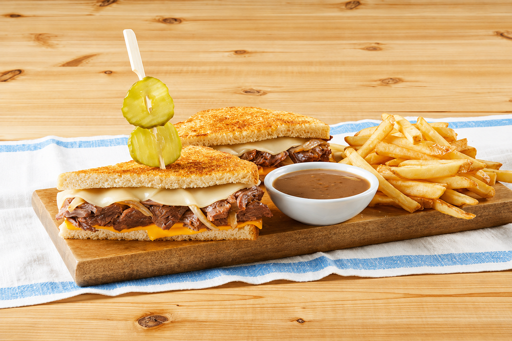 Double Cheese Pot Roast Dip