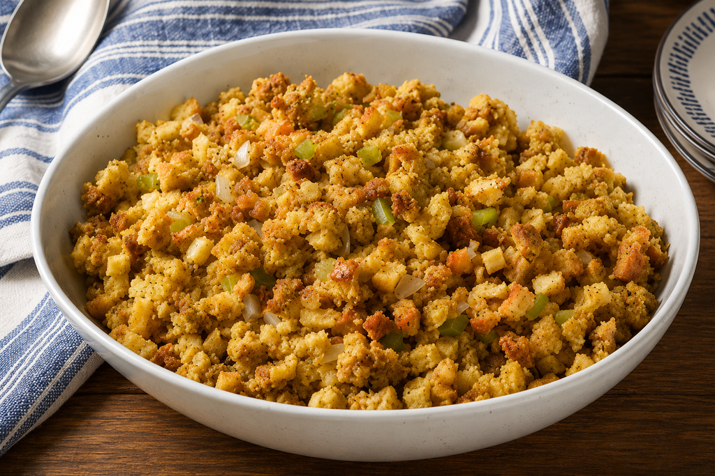 Family Size Bread Celery Dressing