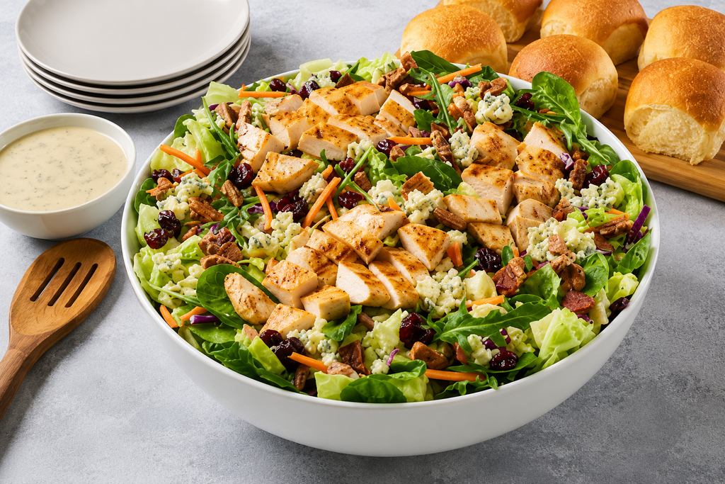 Family Size Cranberry Pecan Chicken Salad