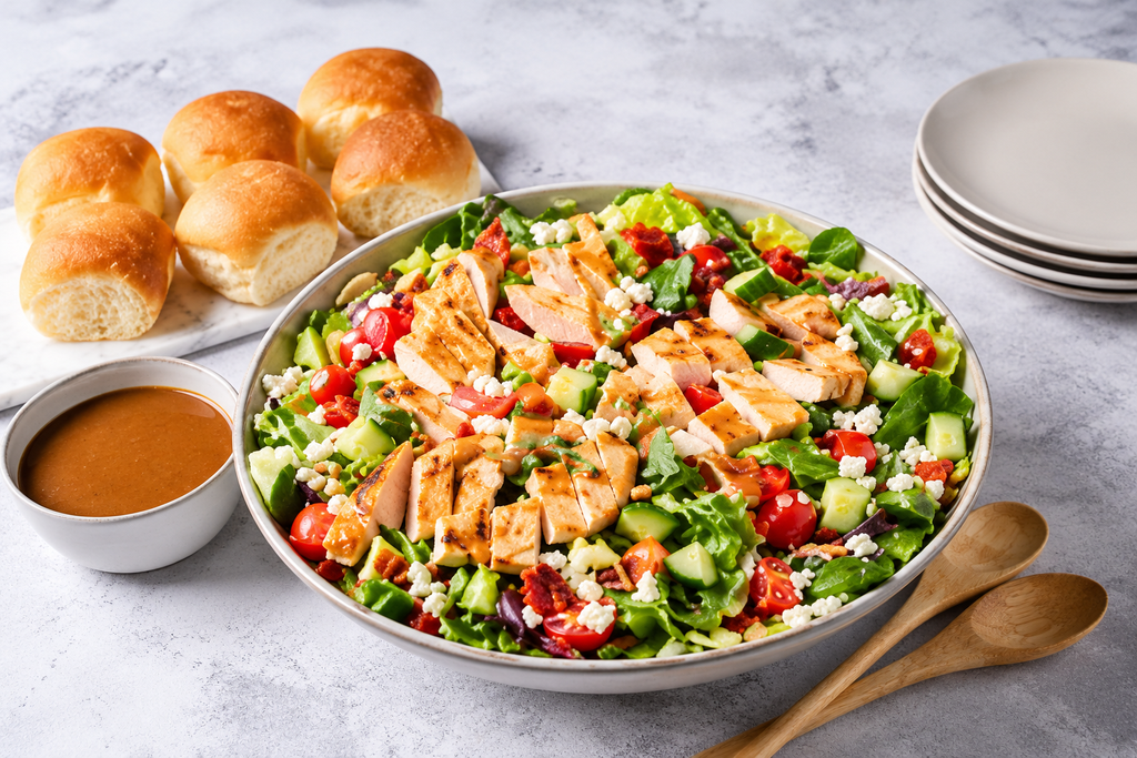 Family Size Grilled Chicken Chopped Salad