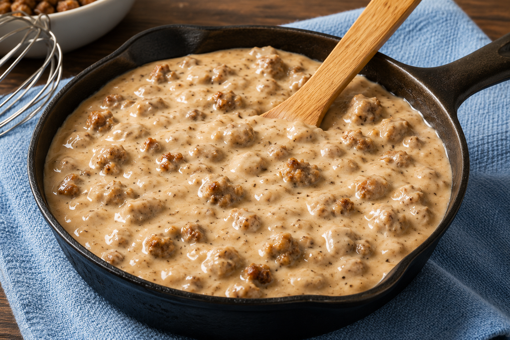 Family Size Sausage Gravy