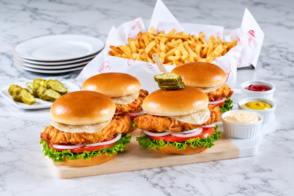 Fried Chicken Sandwich Family Meal
