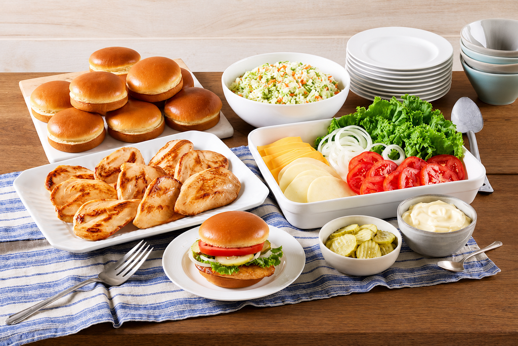 Grilled Chicken Bar