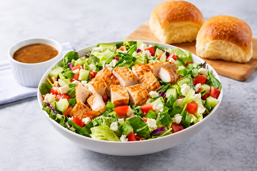 Grilled Chicken Chopped Salad 1