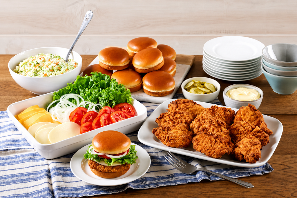 Hand Breaded Chicken Bar