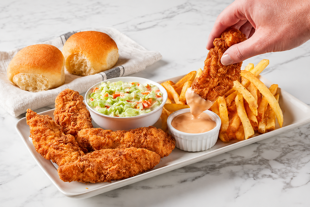 Hand Breaded Chicken Tenders 5pc