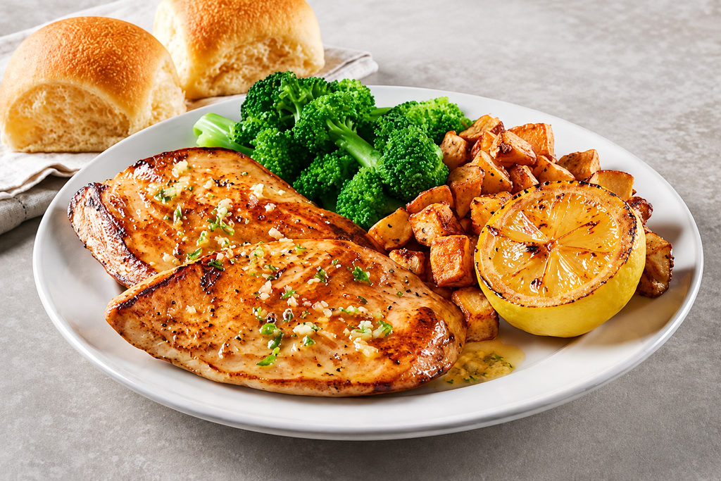 Lemon Garlic Chicken 1