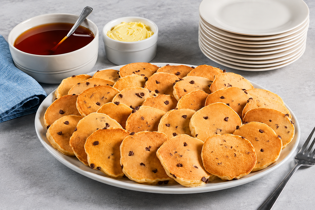 Mini Chocolate Chip Hotcakes