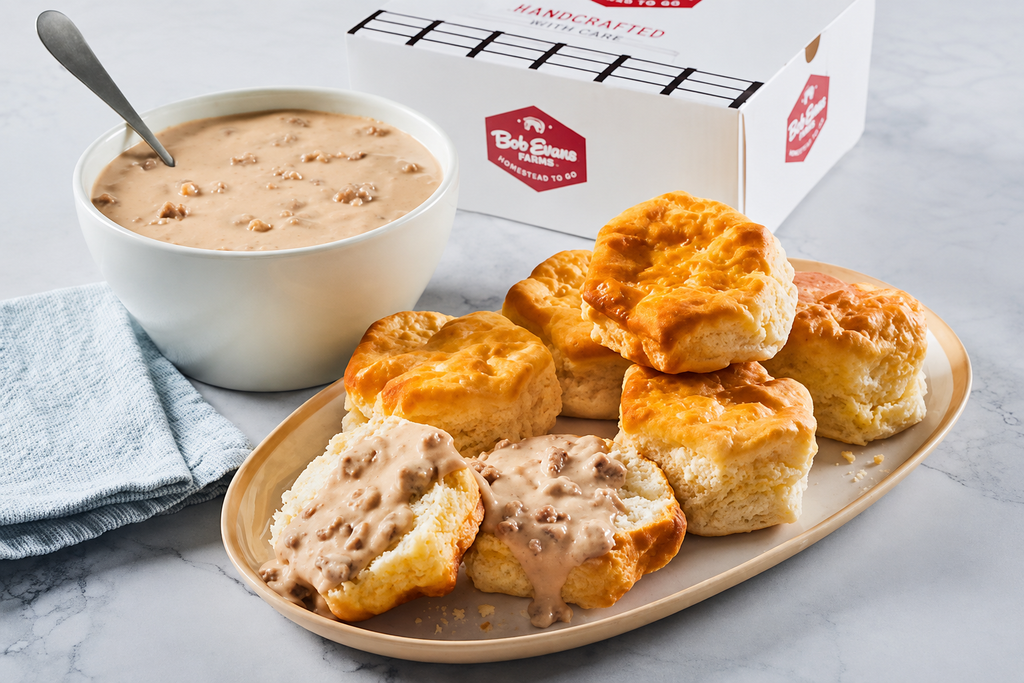 Sausage Gravy Biscuits