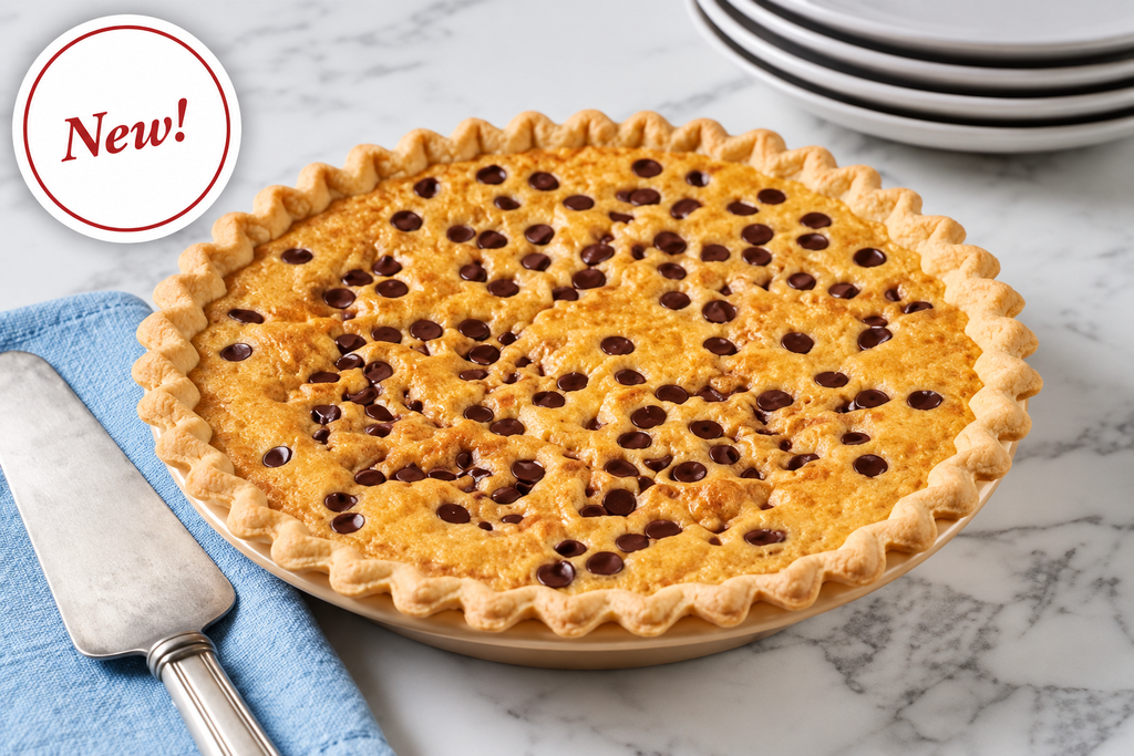 Whole Chocolate Chip Cookie Dough Pie